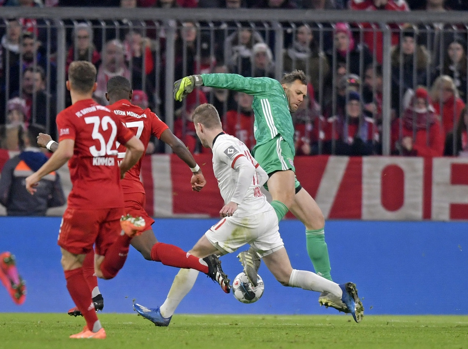  聚勒头球制胜拜仁险胜莱比锡稳榜首  